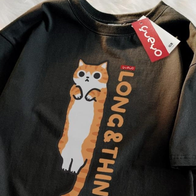 Stretchy & Sassy Cat Tee