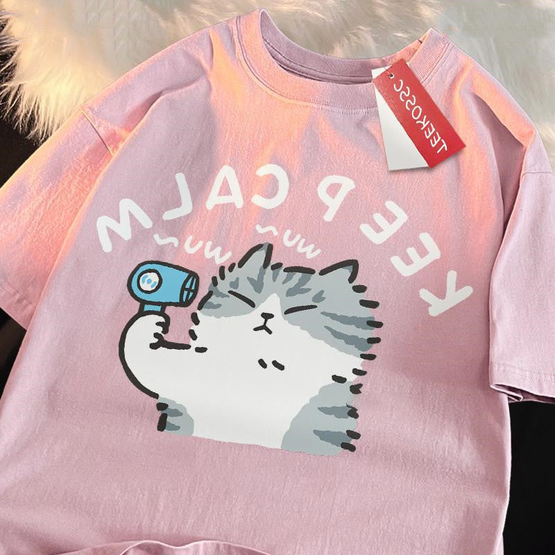 Purrfectly Pampered Cat Tee