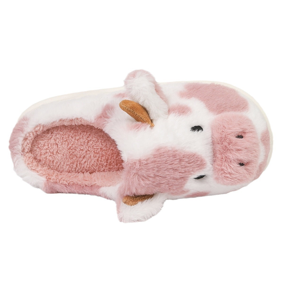 Moo-velously Cozy Cow Slippers