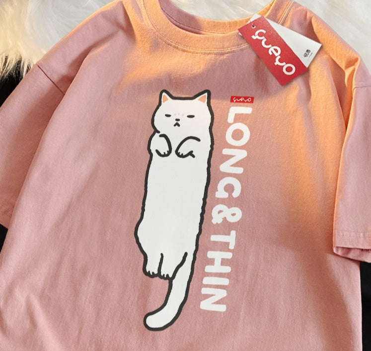 Stretchy & Sassy Cat Tee
