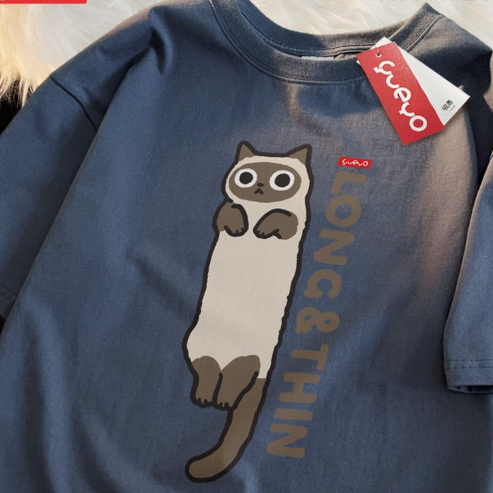 Stretchy & Sassy Cat Tee