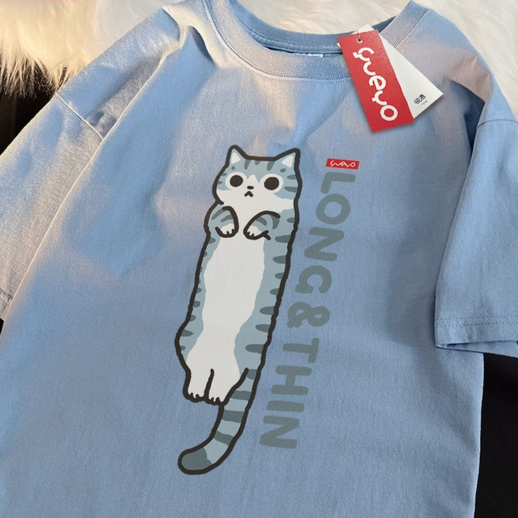 Stretchy & Sassy Cat Tee