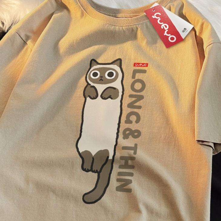 Stretchy & Sassy Cat Tee