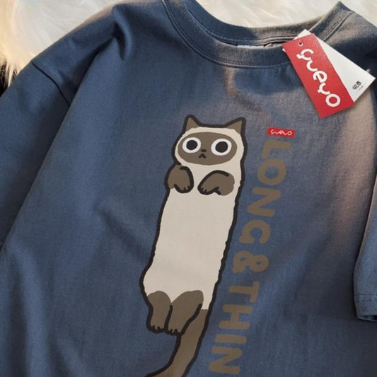 Stretchy & Sassy Cat Tee