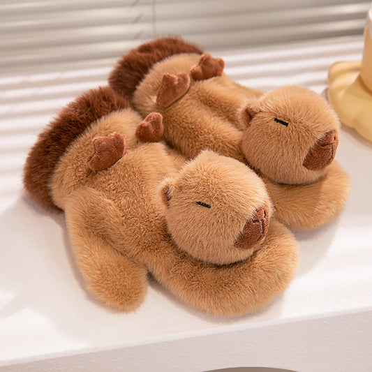 Snuggle Buddies Plush Gloves